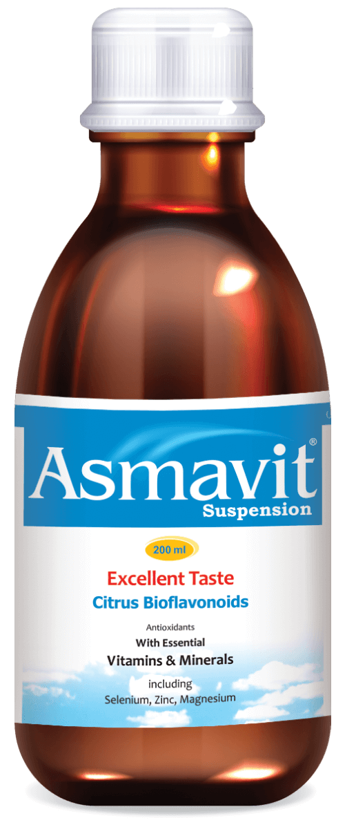 Asmavit bottle